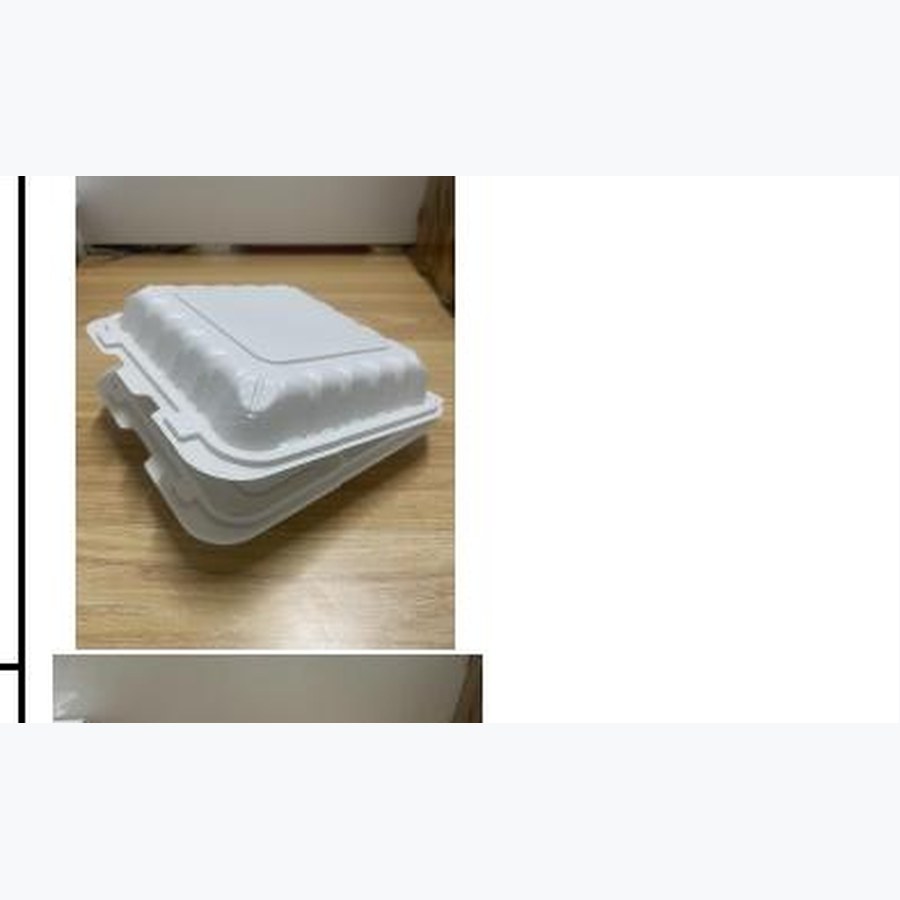 28 oz PP 2-Compartment Takeout Container